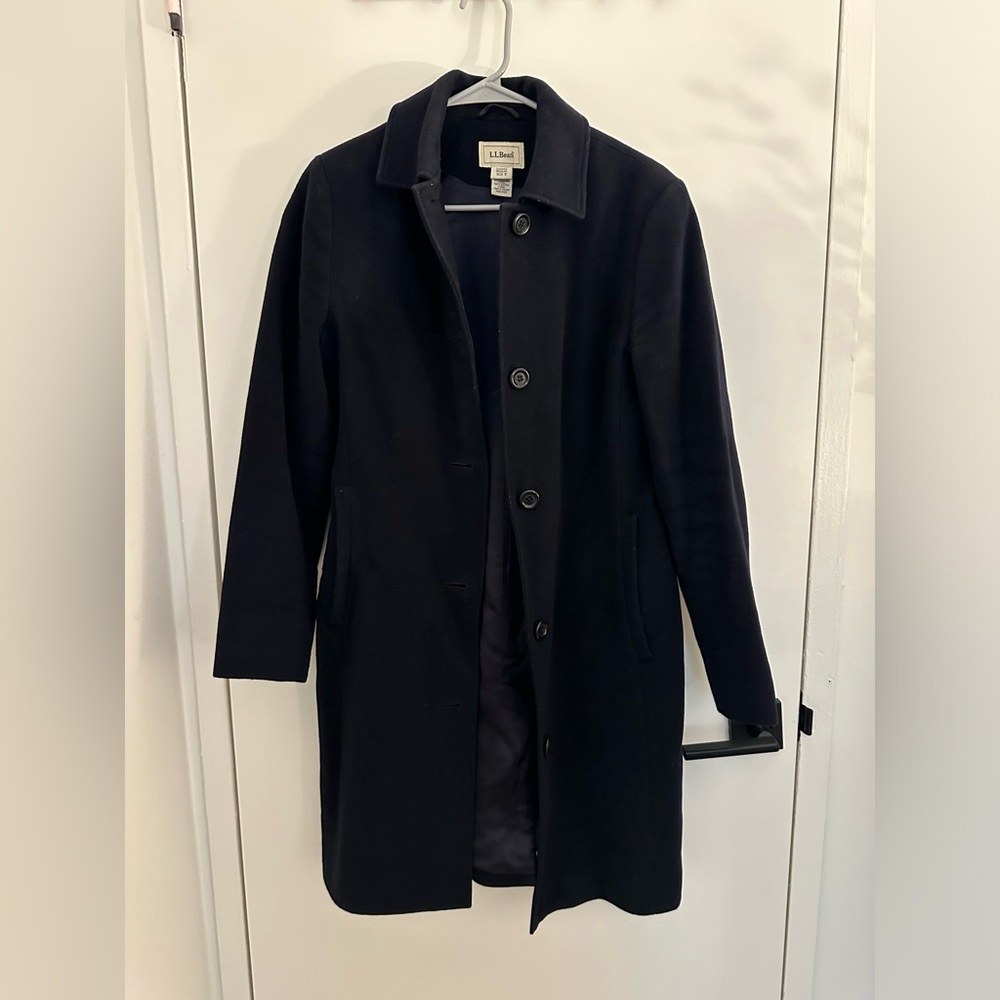 LL BEAN pea coat